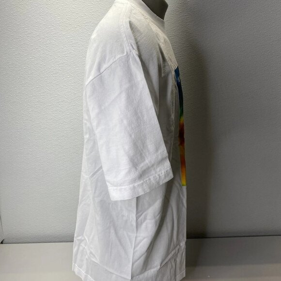 NEW ANDREW Men’s Graphic Short Sleeve Tee Shirt White Size XL - Picture 4 of 5